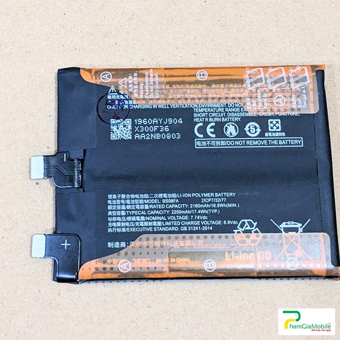 Pin Xiaomi Black Shark 4 Mã BS08FA Zin New Chính Hãng Lấy Liên